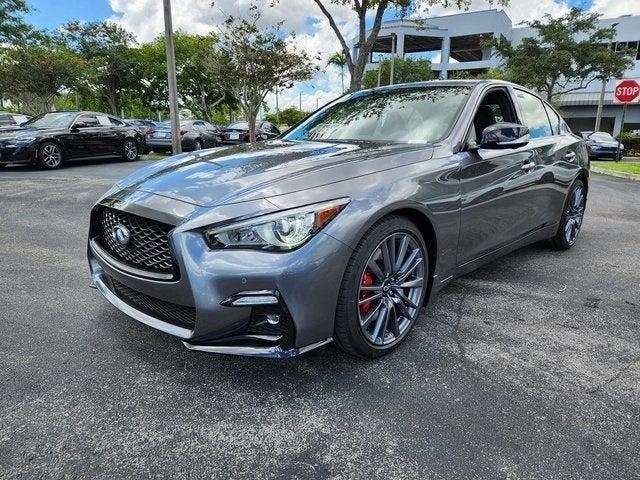 new 2024 INFINITI Q50 car, priced at $57,115