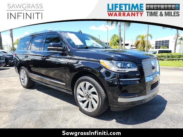 used 2024 Lincoln Navigator car, priced at $71,495