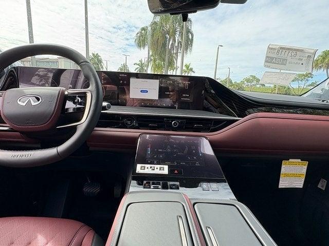 new 2026 INFINITI QX80 car, priced at $109,400