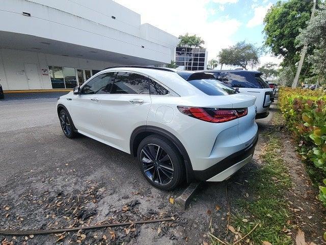 used 2025 INFINITI QX55 car, priced at $44,199