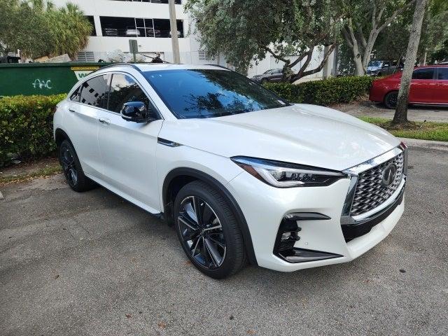 used 2025 INFINITI QX55 car, priced at $44,199