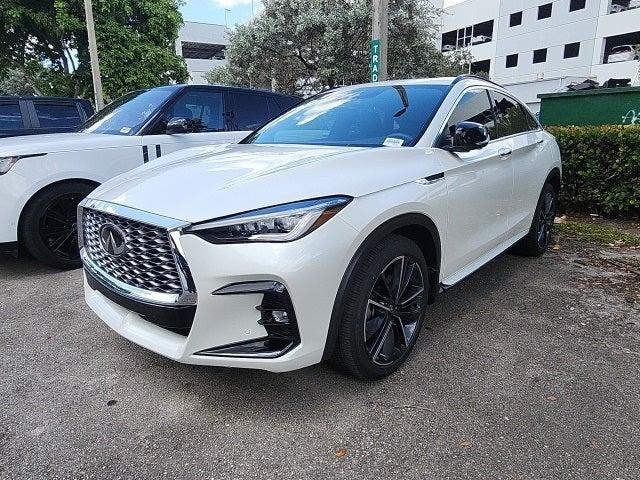 used 2025 INFINITI QX55 car, priced at $44,199