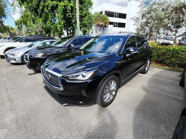 used 2022 INFINITI QX50 car, priced at $27,379