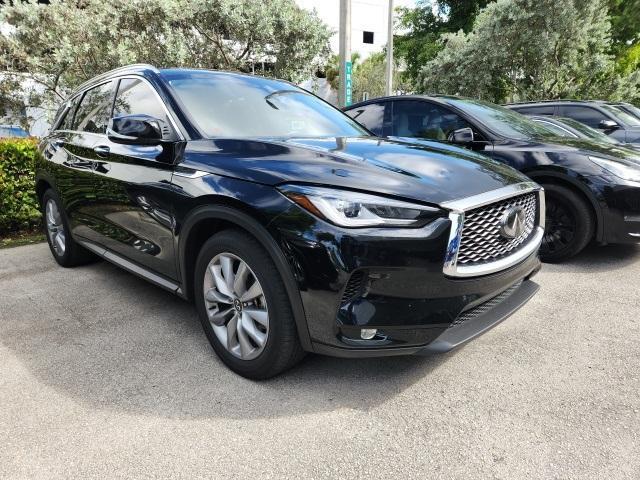 used 2022 INFINITI QX50 car, priced at $27,379