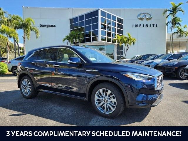 new 2025 INFINITI QX50 car, priced at $46,454