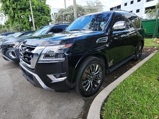 used 2021 Nissan Armada car, priced at $34,796