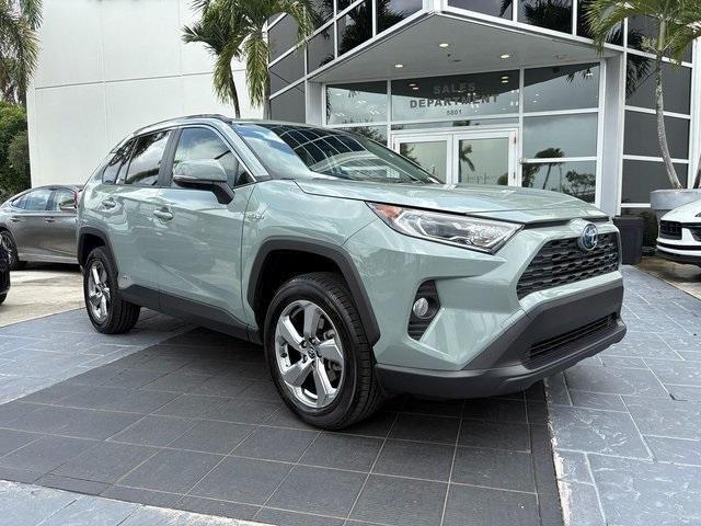 used 2021 Toyota RAV4 Hybrid car, priced at $29,899