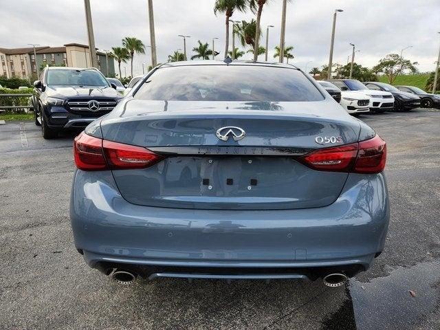 new 2024 INFINITI Q50 car, priced at $57,810