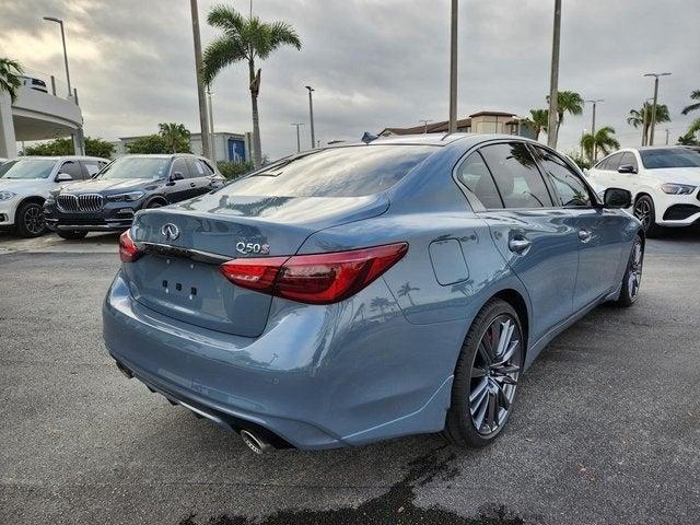 new 2024 INFINITI Q50 car, priced at $57,810