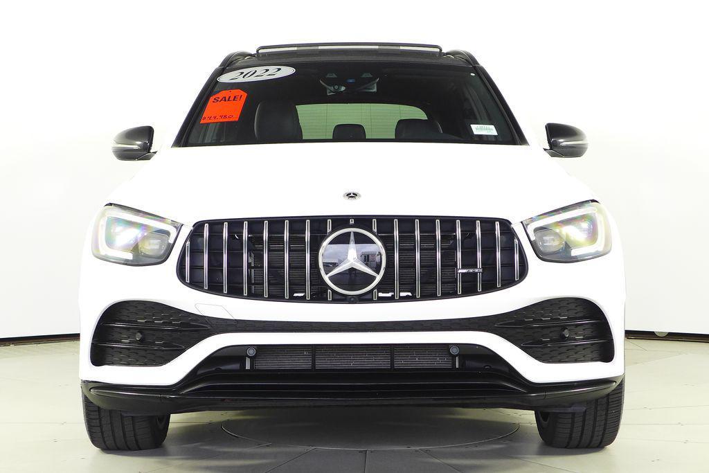 used 2022 Mercedes-Benz AMG GLC 43 car, priced at $44,980