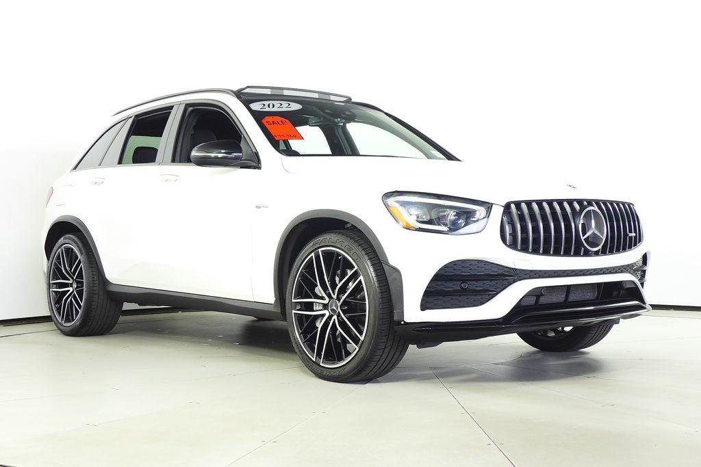 used 2022 Mercedes-Benz AMG GLC 43 car, priced at $44,980