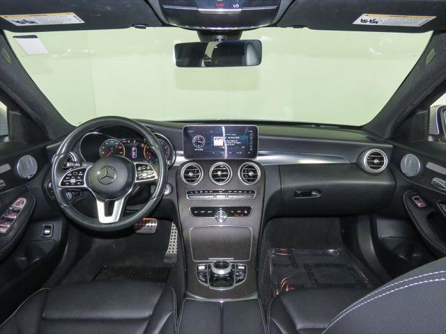 used 2021 Mercedes-Benz C-Class car, priced at $25,000