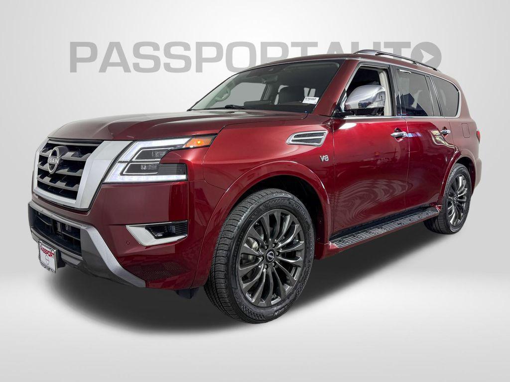 used 2021 Nissan Armada car, priced at $36,000