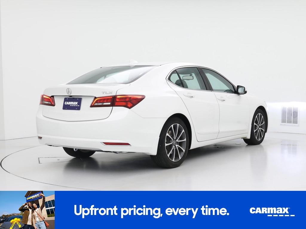 used 2015 Acura TLX car, priced at $17,998