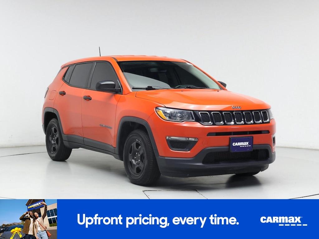 used 2021 Jeep Compass car, priced at $18,998