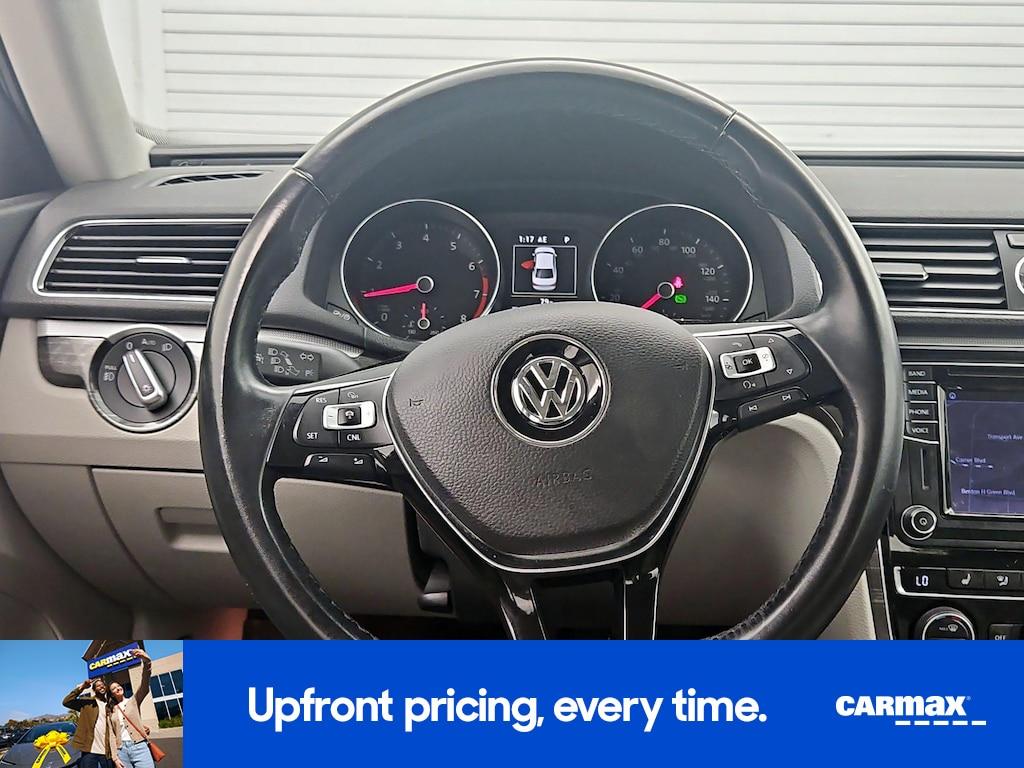used 2017 Volkswagen Passat car, priced at $15,998