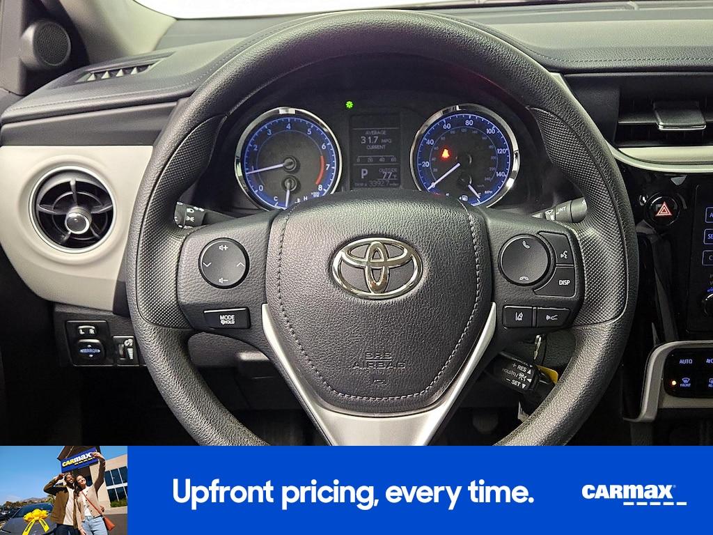 used 2017 Toyota Corolla car, priced at $19,998