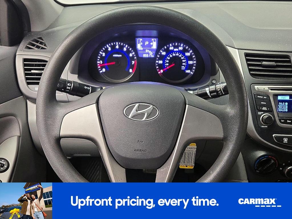 used 2016 Hyundai Accent car, priced at $12,998