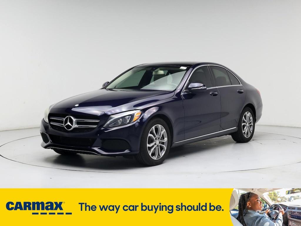 used 2015 Mercedes-Benz C-Class car, priced at $20,998