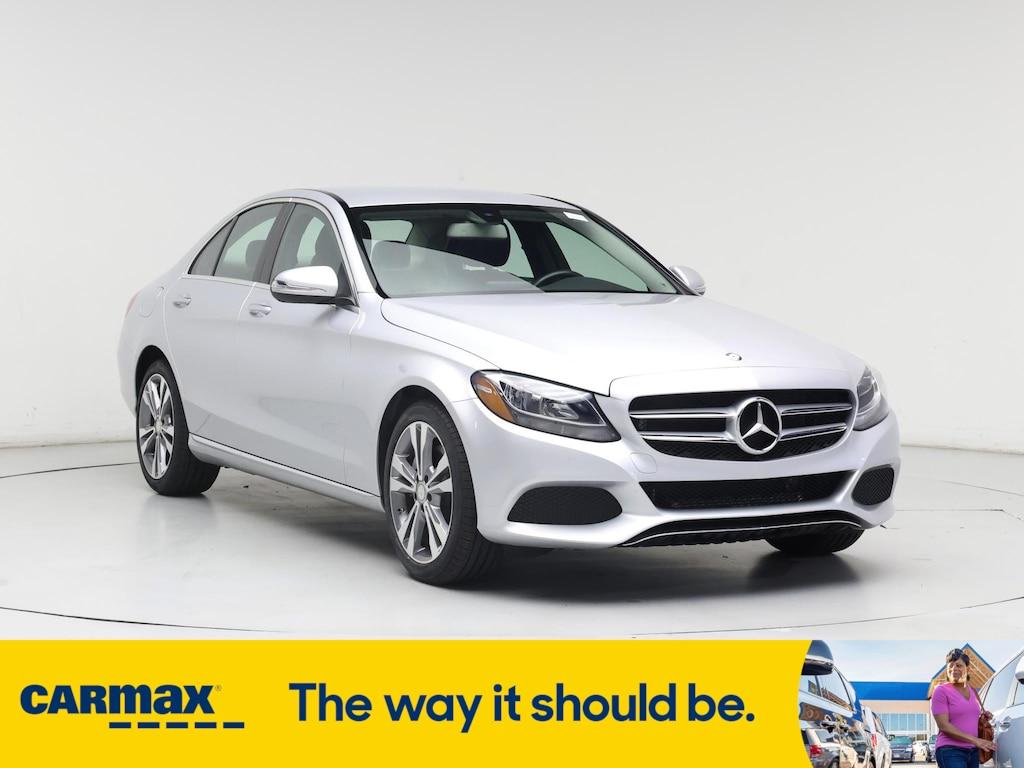used 2015 Mercedes-Benz C-Class car, priced at $22,998