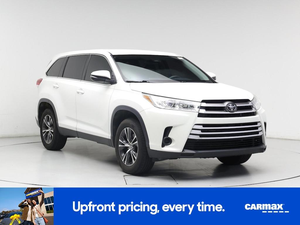 used 2019 Toyota Highlander car, priced at $21,998