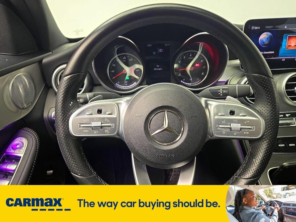 used 2019 Mercedes-Benz C-Class car, priced at $27,998