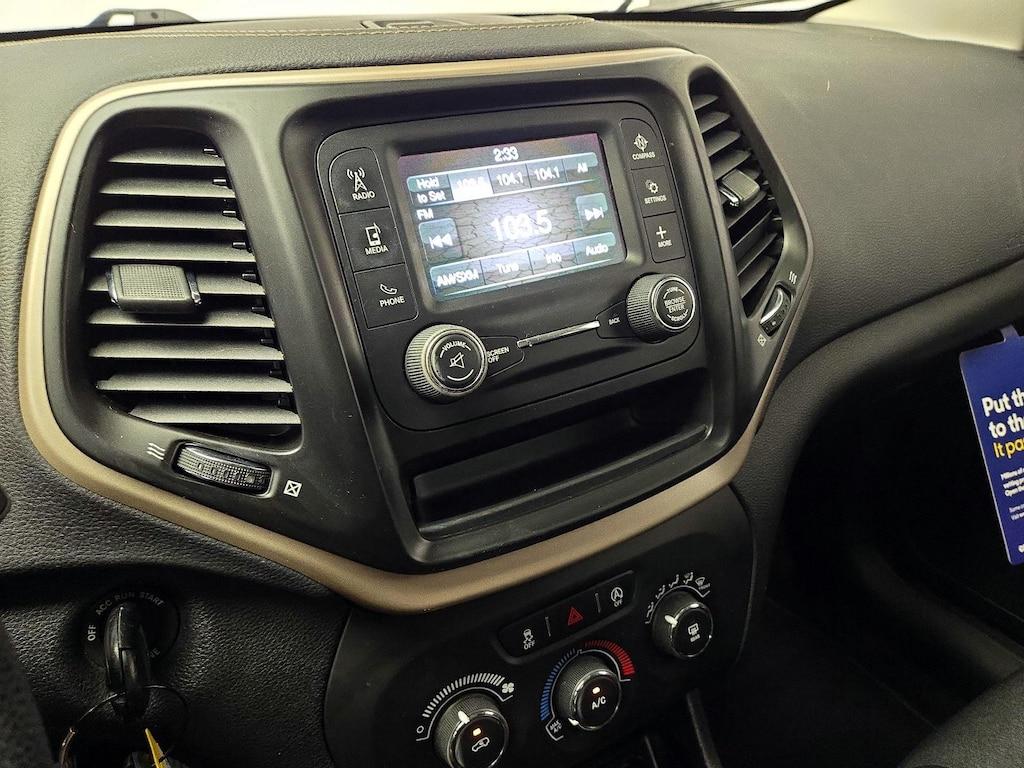 used 2017 Jeep Cherokee car, priced at $14,998