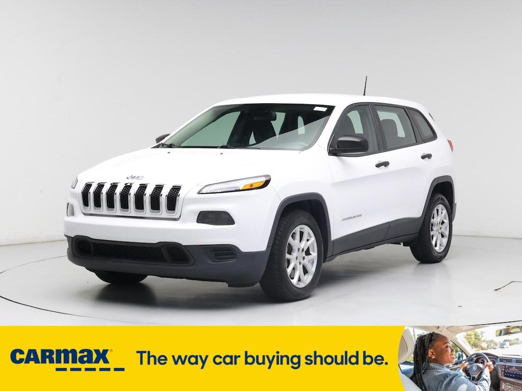 used 2017 Jeep Cherokee car, priced at $14,998