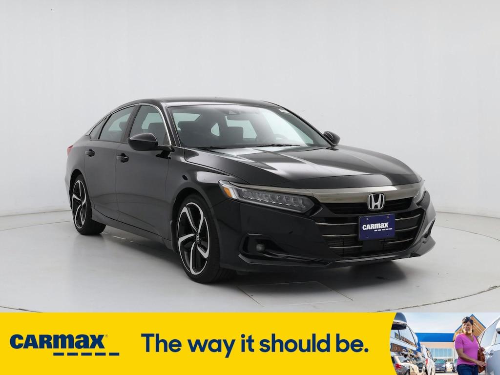 used 2021 Honda Accord car, priced at $24,998