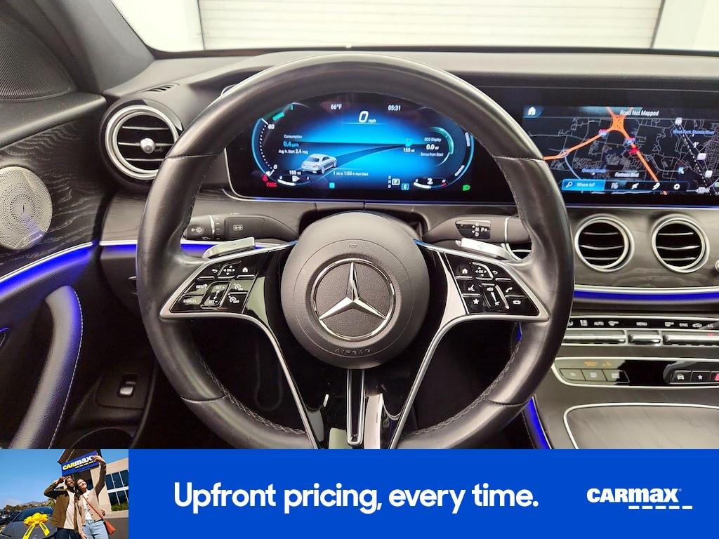 used 2022 Mercedes-Benz E-Class car, priced at $38,998