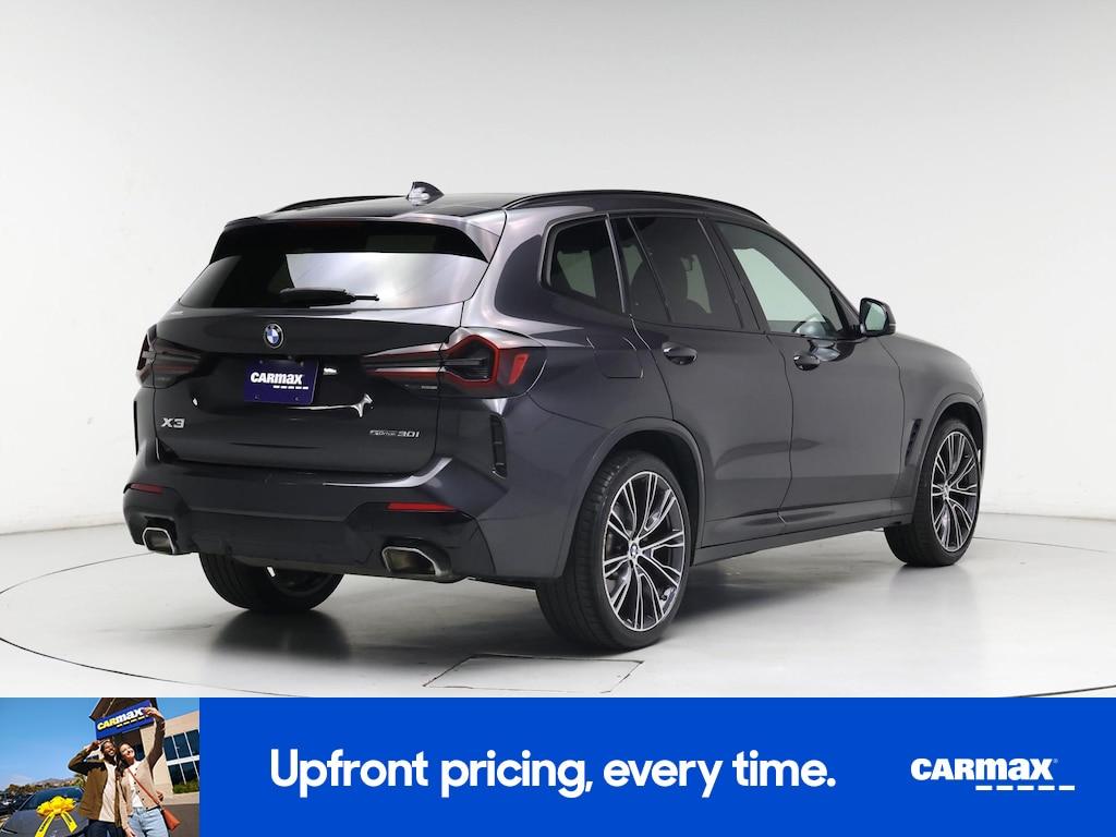 used 2022 BMW X3 car, priced at $34,998