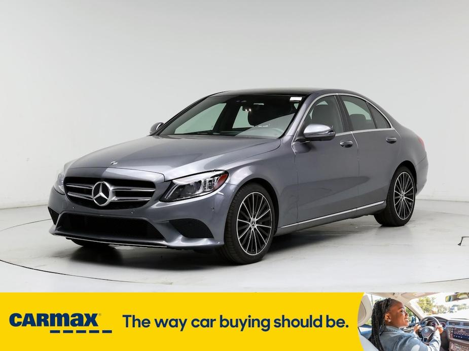 used 2021 Mercedes-Benz C-Class car, priced at $27,998