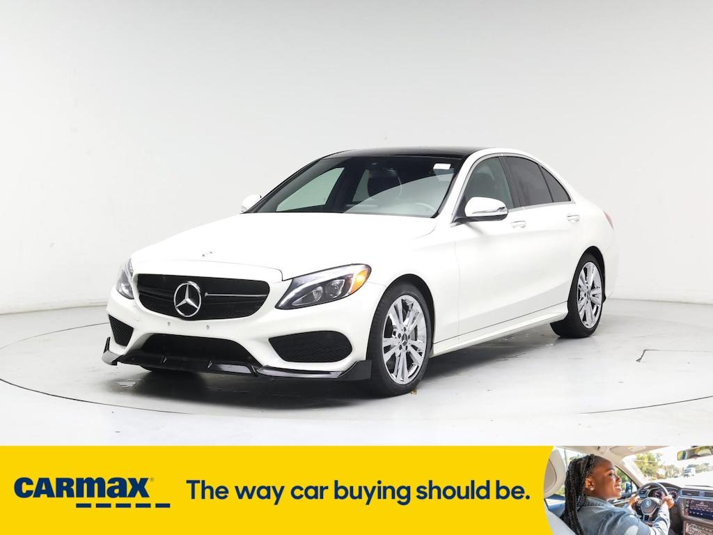 used 2015 Mercedes-Benz C-Class car, priced at $22,998