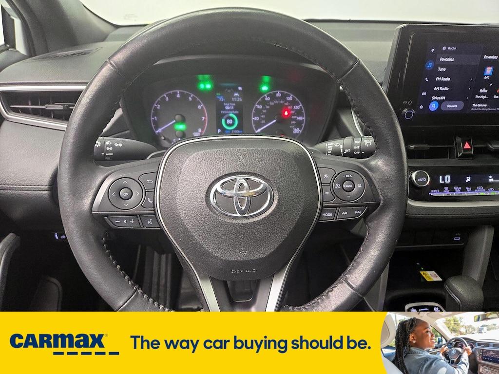 used 2023 Toyota Corolla Cross Hybrid car, priced at $29,998