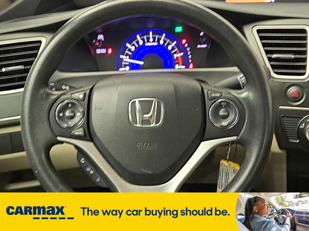 used 2015 Honda Civic car, priced at $14,998