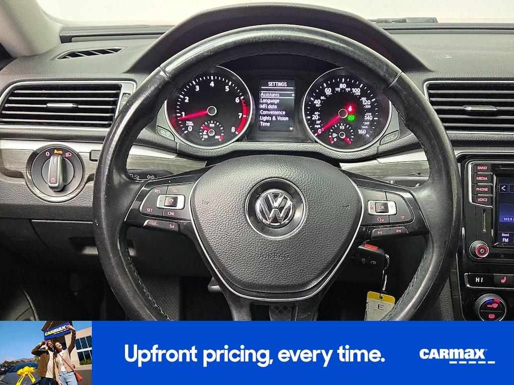 used 2016 Volkswagen Passat car, priced at $12,998