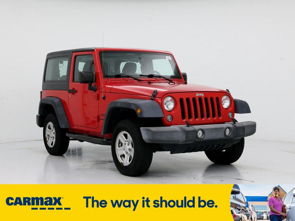 used 2015 Jeep Wrangler car, priced at $19,998