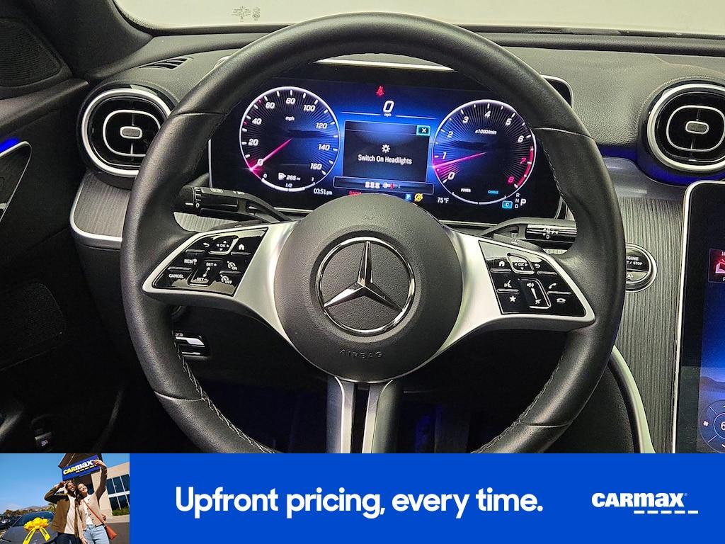 used 2024 Mercedes-Benz C-Class car, priced at $43,998