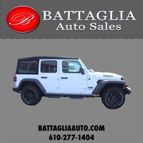 used 2021 Jeep Wrangler car, priced at $31,474