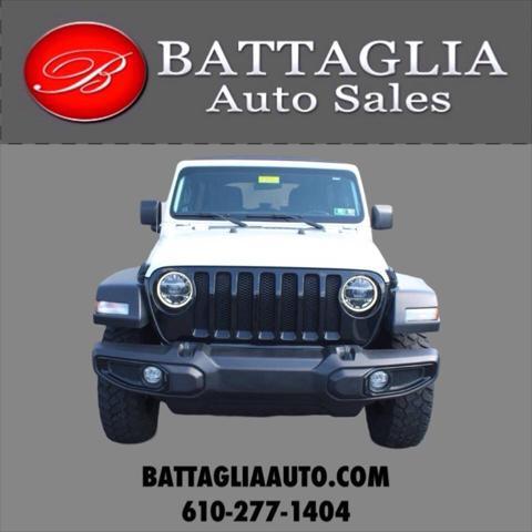 used 2021 Jeep Wrangler car, priced at $31,474