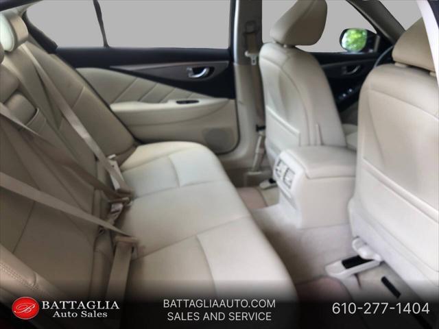 used 2015 INFINITI Q50 car, priced at $18,900