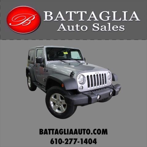 used 2014 Jeep Wrangler car, priced at $18,888