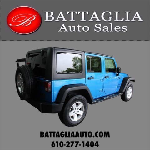 used 2016 Jeep Wrangler Unlimited car, priced at $24,901