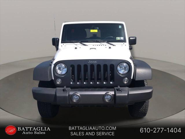 used 2016 Jeep Wrangler Unlimited car, priced at $21,900