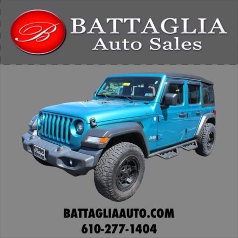 used 2020 Jeep Wrangler Unlimited car, priced at $30,900