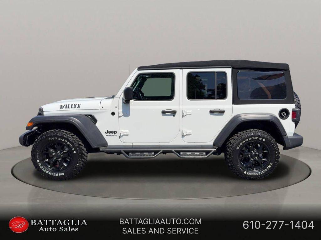 used 2021 Jeep Wrangler car, priced at $30,000