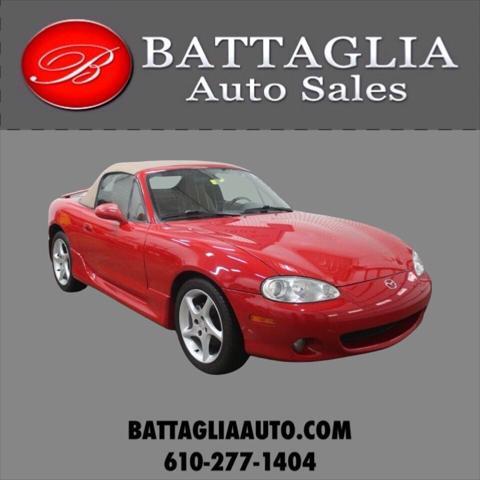 used 2002 Mazda MX-5 Miata car, priced at $8,500