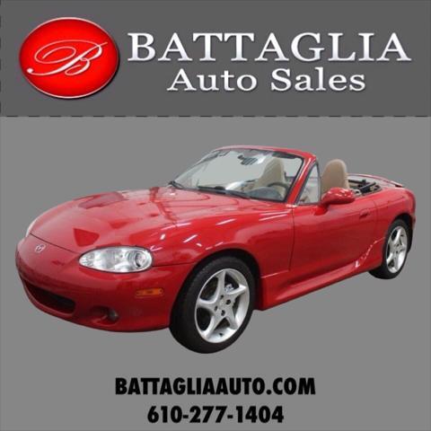 used 2002 Mazda MX-5 Miata car, priced at $8,500