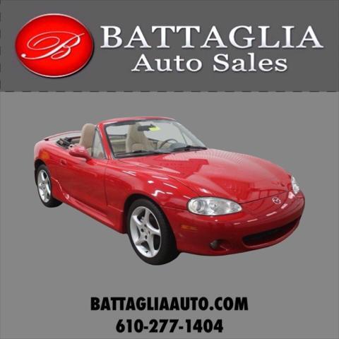 used 2002 Mazda MX-5 Miata car, priced at $8,500