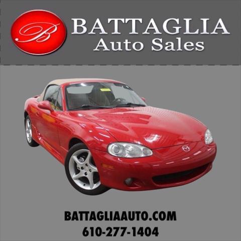 used 2002 Mazda MX-5 Miata car, priced at $8,500